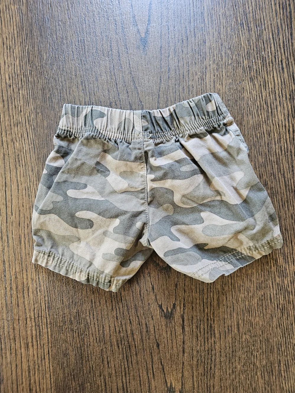 Carter's Camo Drawstring Shorts Olive Green Size Infant Boys 6 Months